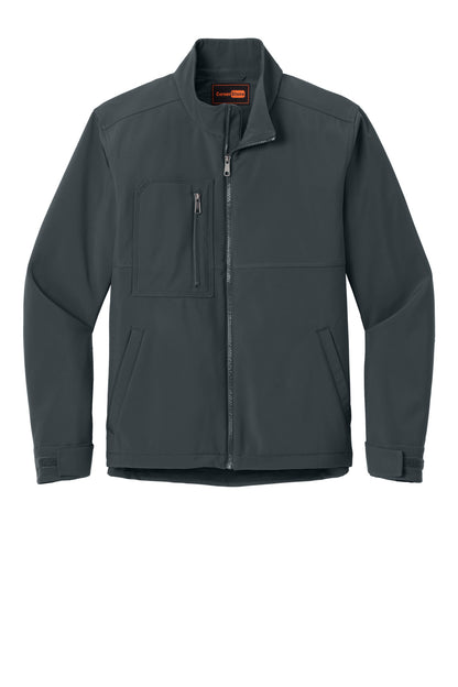 Custom Embroidered CornerStone Outerwear in Iron Grey