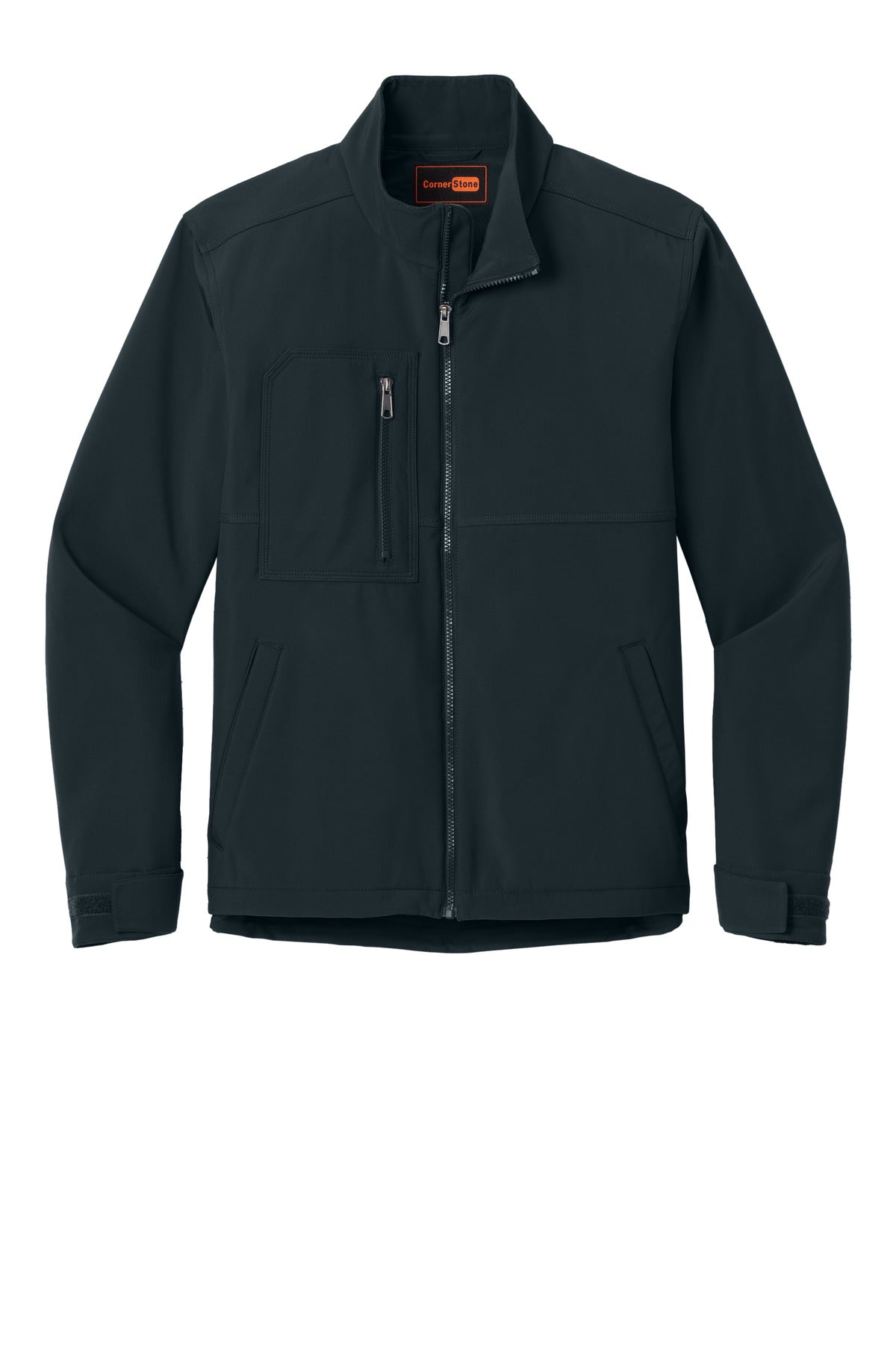 Custom Embroidered CornerStone Outerwear in Navy