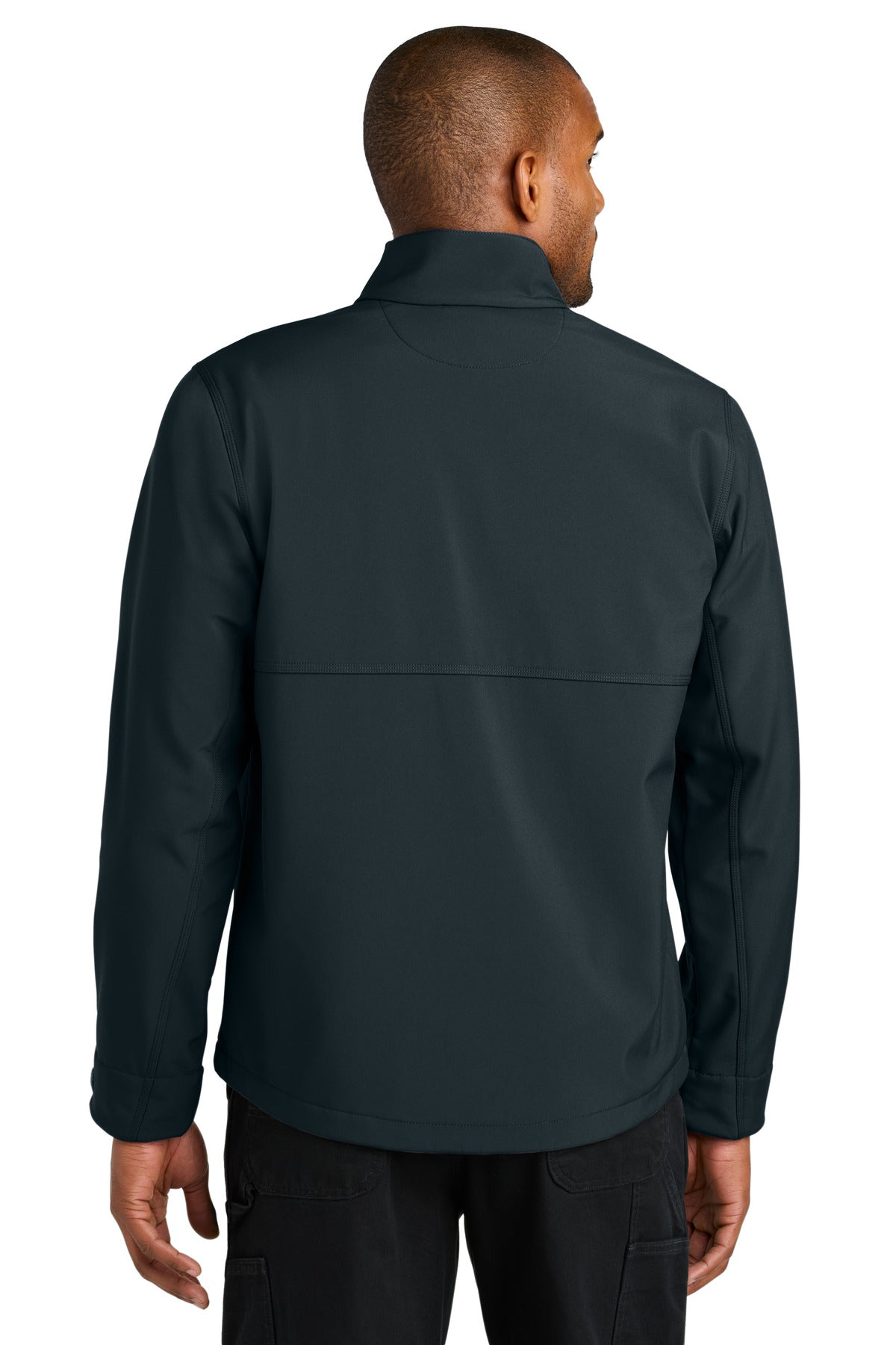 Custom Embroidered CornerStone Workwear Soft Shell CSJ70,Navy
