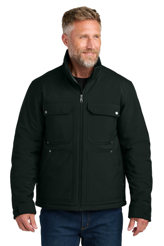 Custom Embroidered CornerStone Outerwear in Black