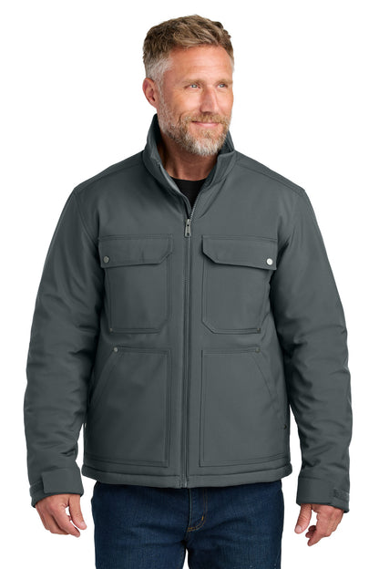 Custom Embroidered CornerStone Outerwear in Iron Grey
