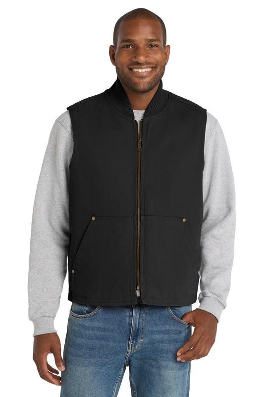 Custom Embroidered CornerStone Outerwear in Black