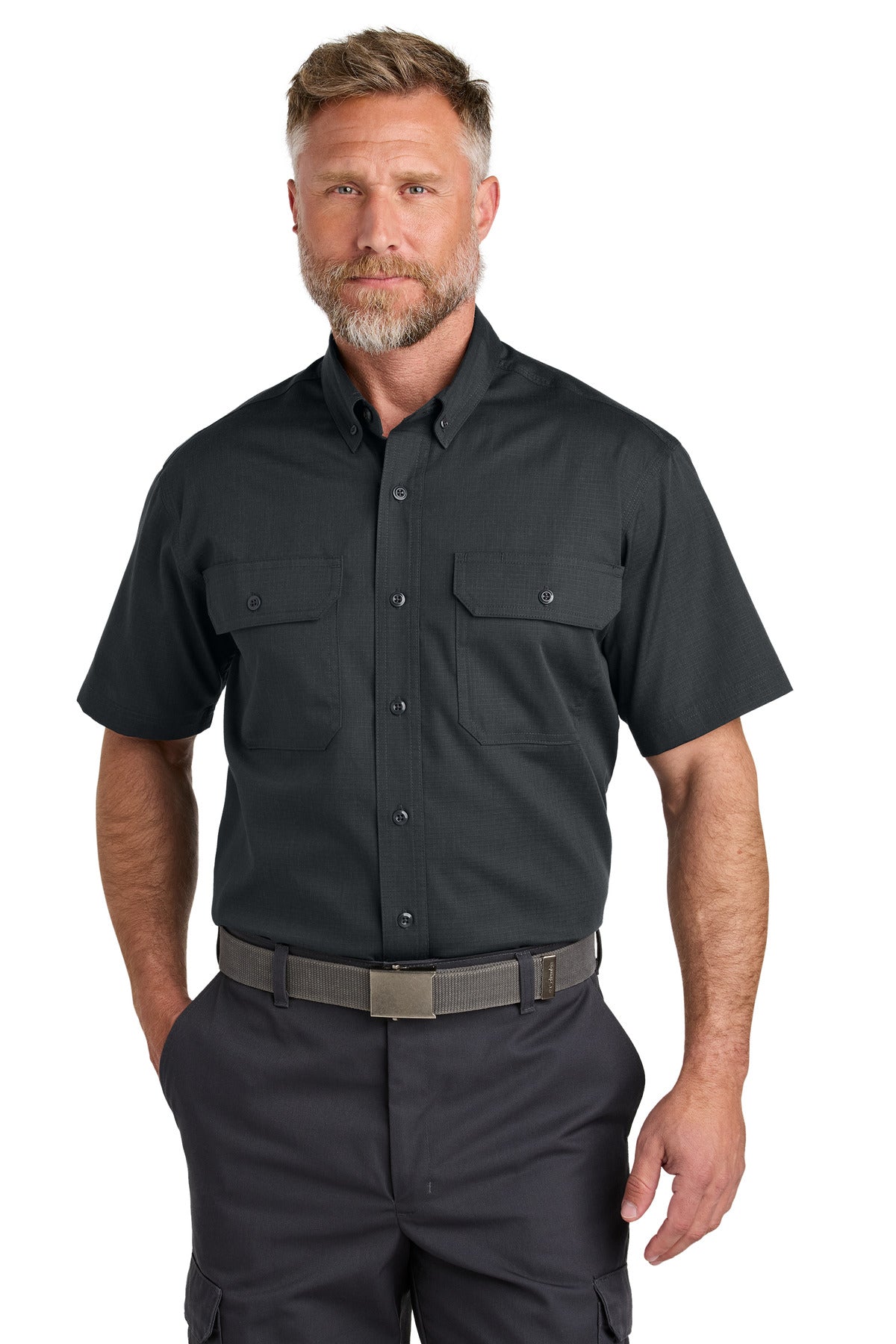 CornerStone   Short Sleeve Select Ripstop Shirt CSW175