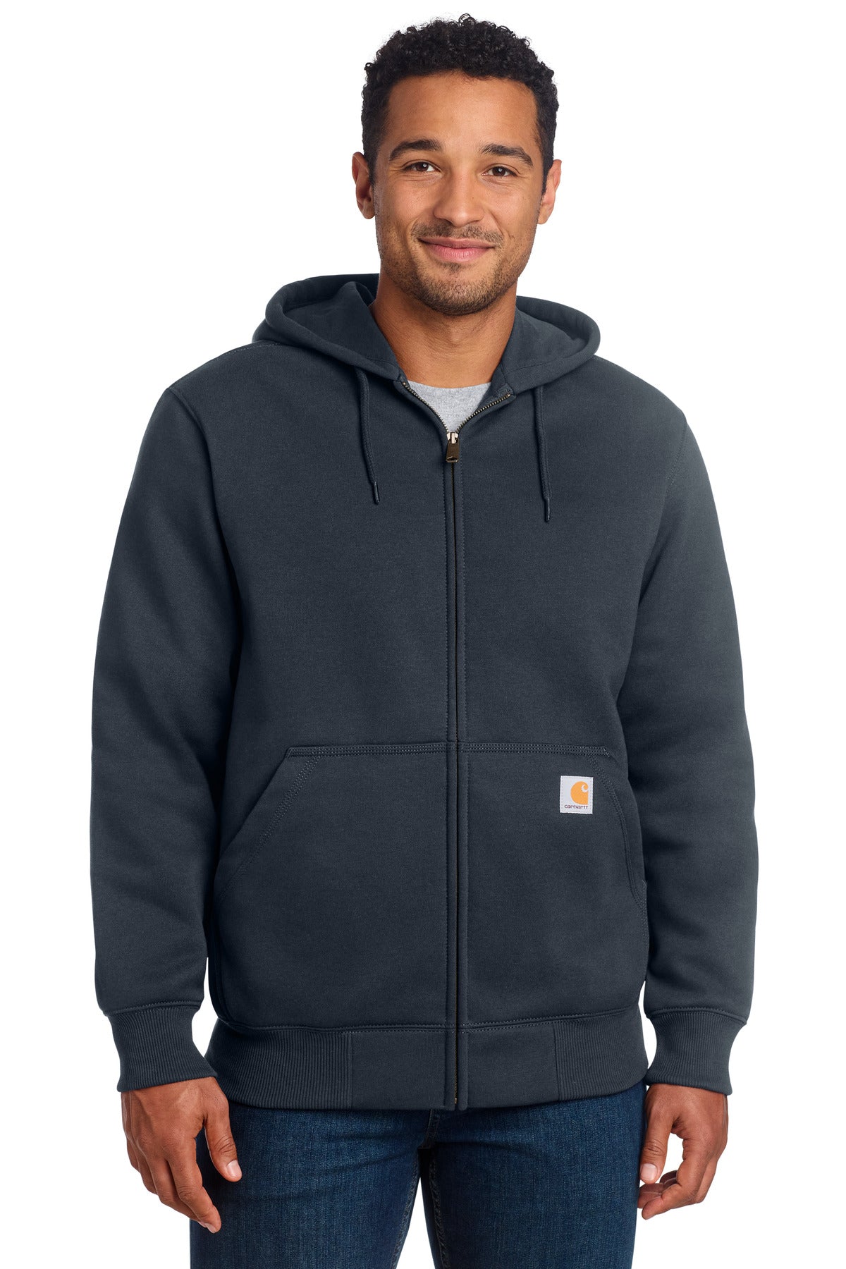 Carhartt    Rain Defender    Paxton Heavyweight Hooded Zip-Front Sweatshirt. CT100614