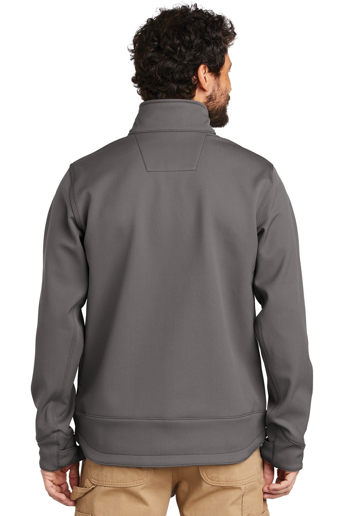 Custom Embroidered Carhartt  Crowley Soft Shell Jacket. CT102199,Charcoal