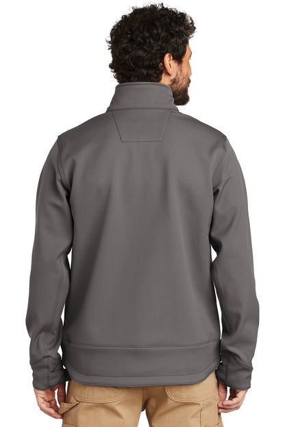 Custom Embroidered Carhartt  Crowley Soft Shell Jacket. CT102199,Charcoal