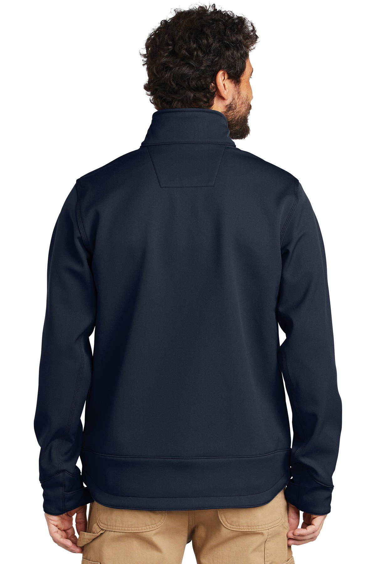 Custom Embroidered Carhartt  Crowley Soft Shell Jacket. CT102199,Navy
