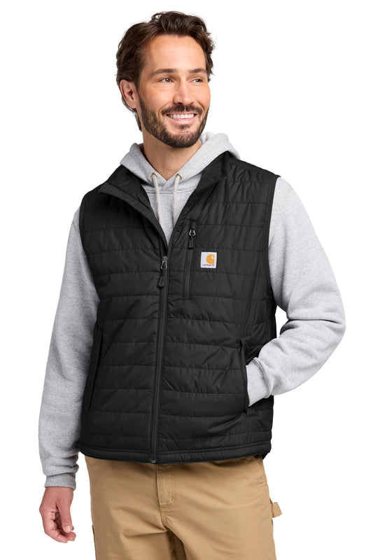 Custom Embroidered Carhartt Outerwear in Black