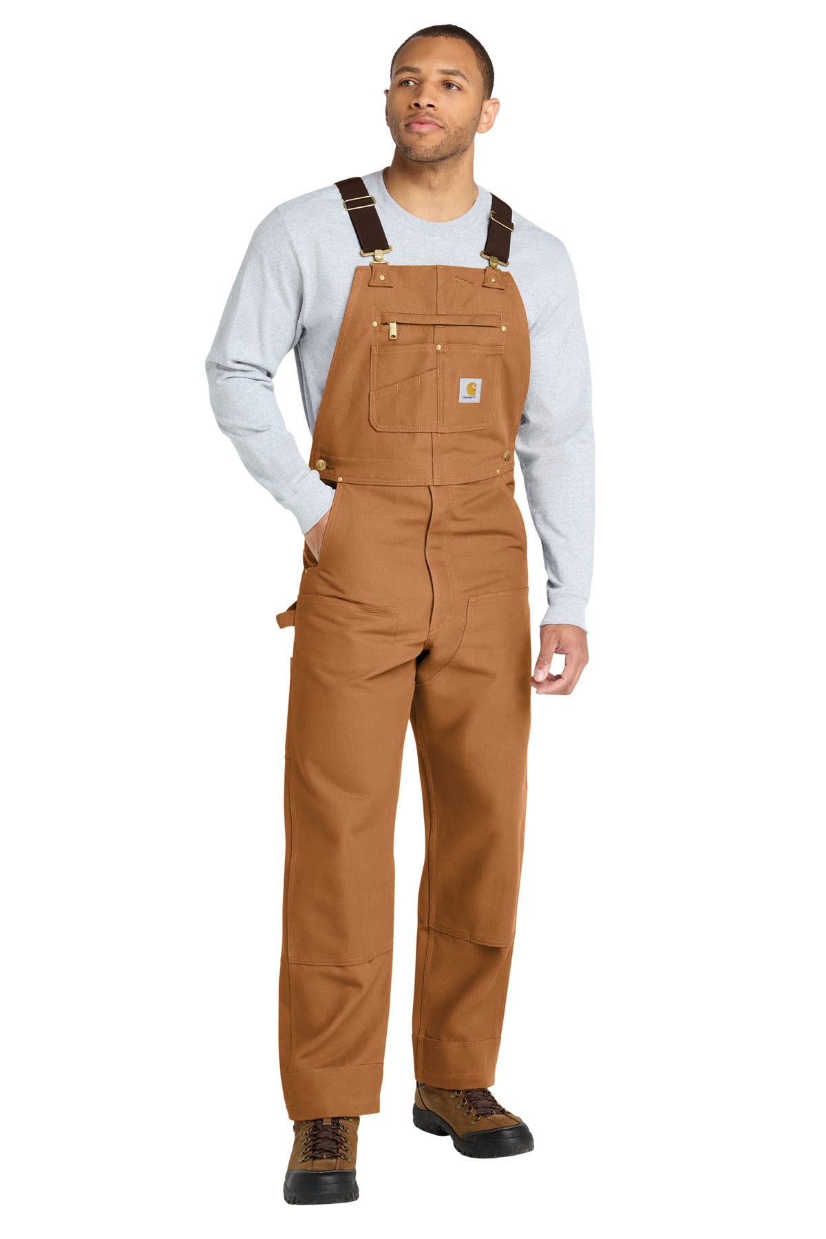 Carhartt   Duck Unlined Bib Overalls. CT102776