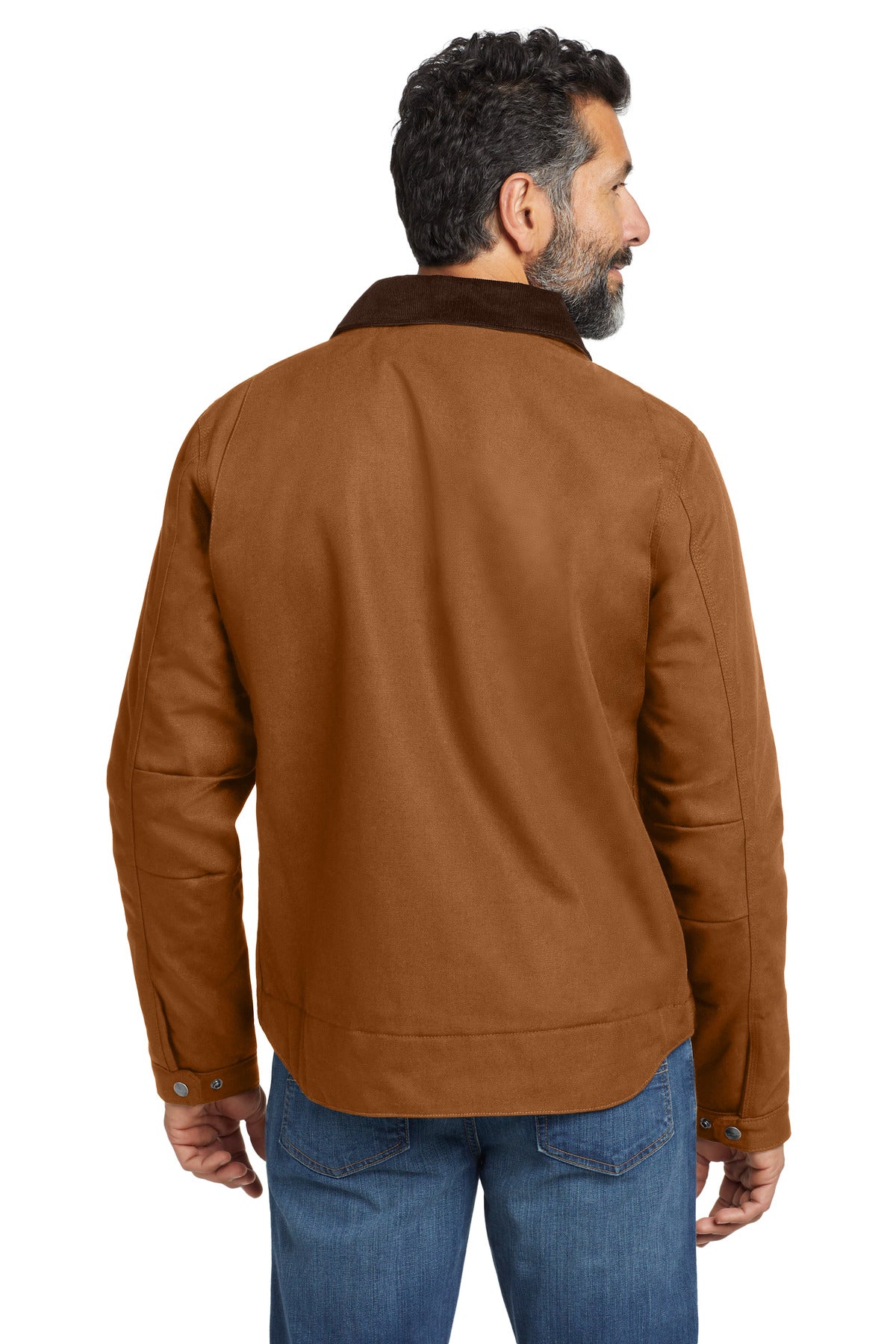 Custom Embroidered Carhartt Duck Detroit Jacket CT103828,Carhartt Brown