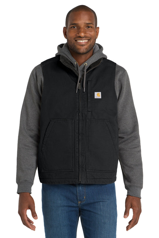 Custom Embroidered Carhartt Outerwear in Black