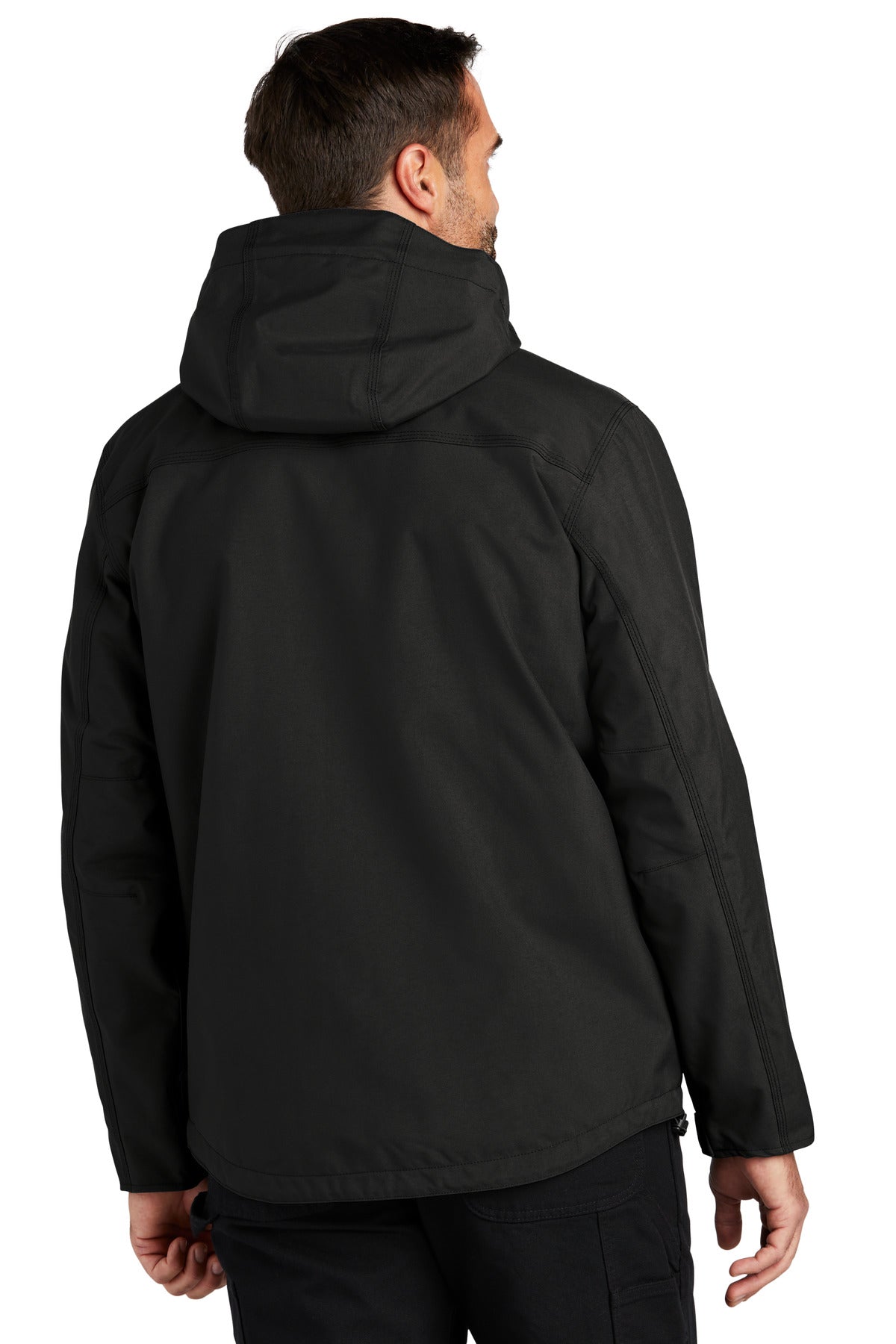 Custom Embroidered Carhartt Storm Defender Shoreline Jacket CT104670,Black