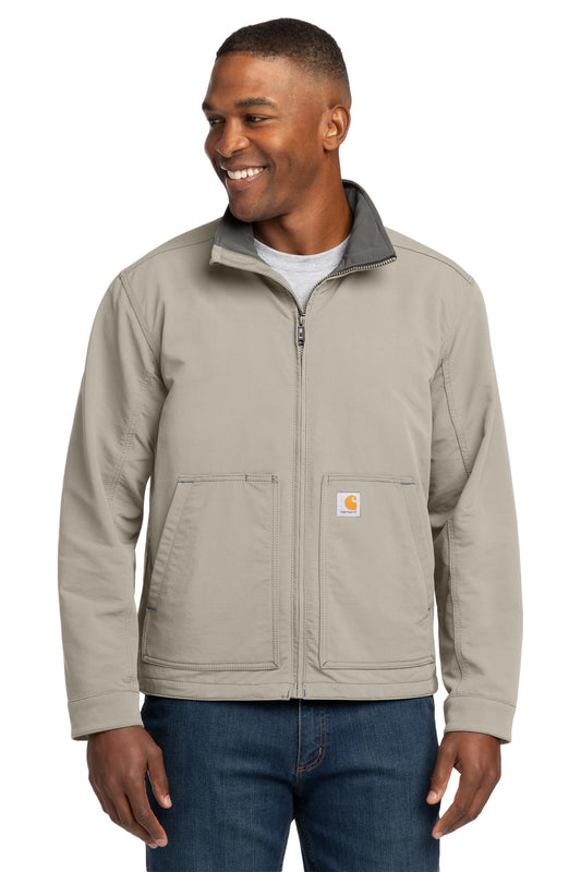 Custom Embroidered Carhartt Outerwear in Greige