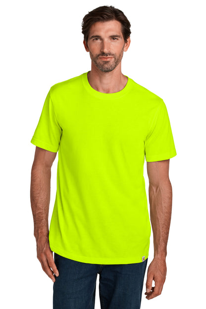 Custom Embroidered Carhartt T-Shirts  in Brite Lime