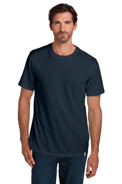 Custom Embroidered Carhartt T-Shirts  in Navy