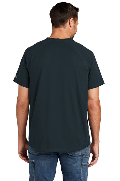 Custom Embroidered Carhartt Force Short Sleeve Pocket T-Shirt CT106652,Navy