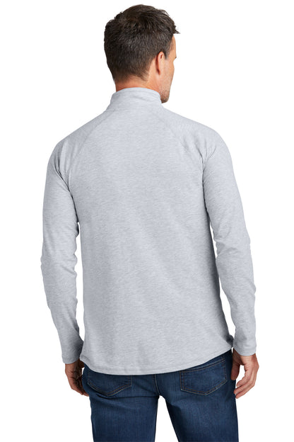 Custom Embroidered Carhartt Force 1/4-Zip Long Sleeve T-Shirt CT106660,Heather Grey