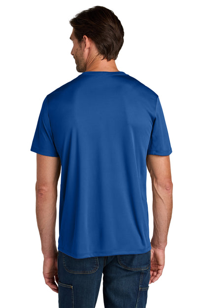 Custom Embroidered Carhartt Force Sun Defender Short Sleeve T-Shirt CT106868,Royal Glass Blue
