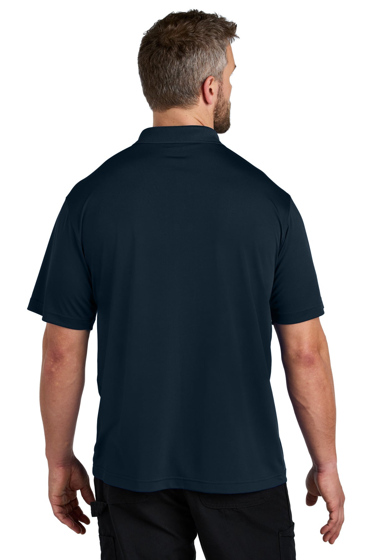 Custom Embroidered Carhartt Force Snag-Resistant Pocket Polo CT106880,Navy