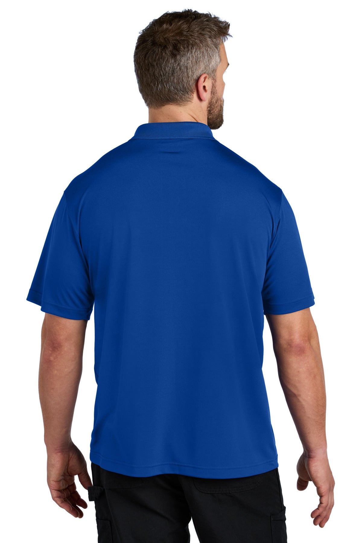 Custom Embroidered Carhartt Force Snag-Resistant Pocket Polo CT106880,Royal Glass Blue