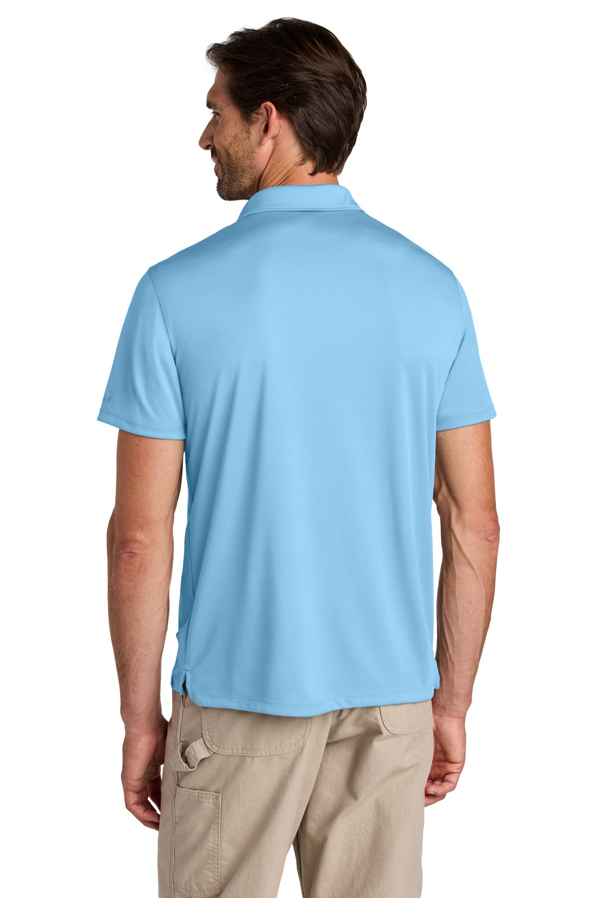 Custom Embroidered Carhartt Force Sun Defender Polo CT106899,Fresh Water Blue