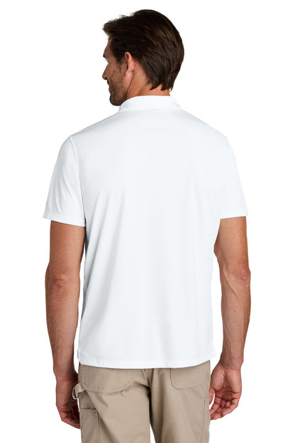 Custom Embroidered Carhartt Force Sun Defender Polo CT106899,White