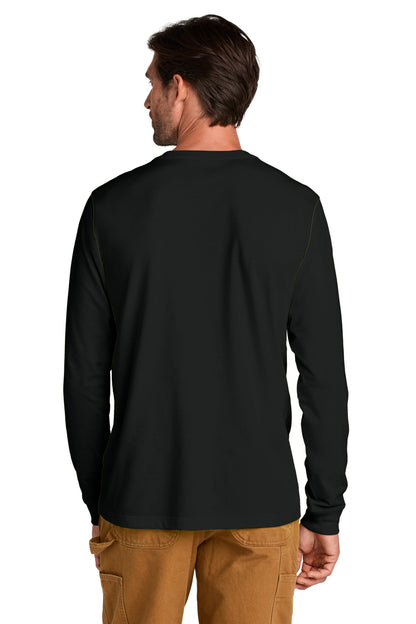 Custom Embroidered Carhartt Long Sleeve T-Shirt CT106921,Black
