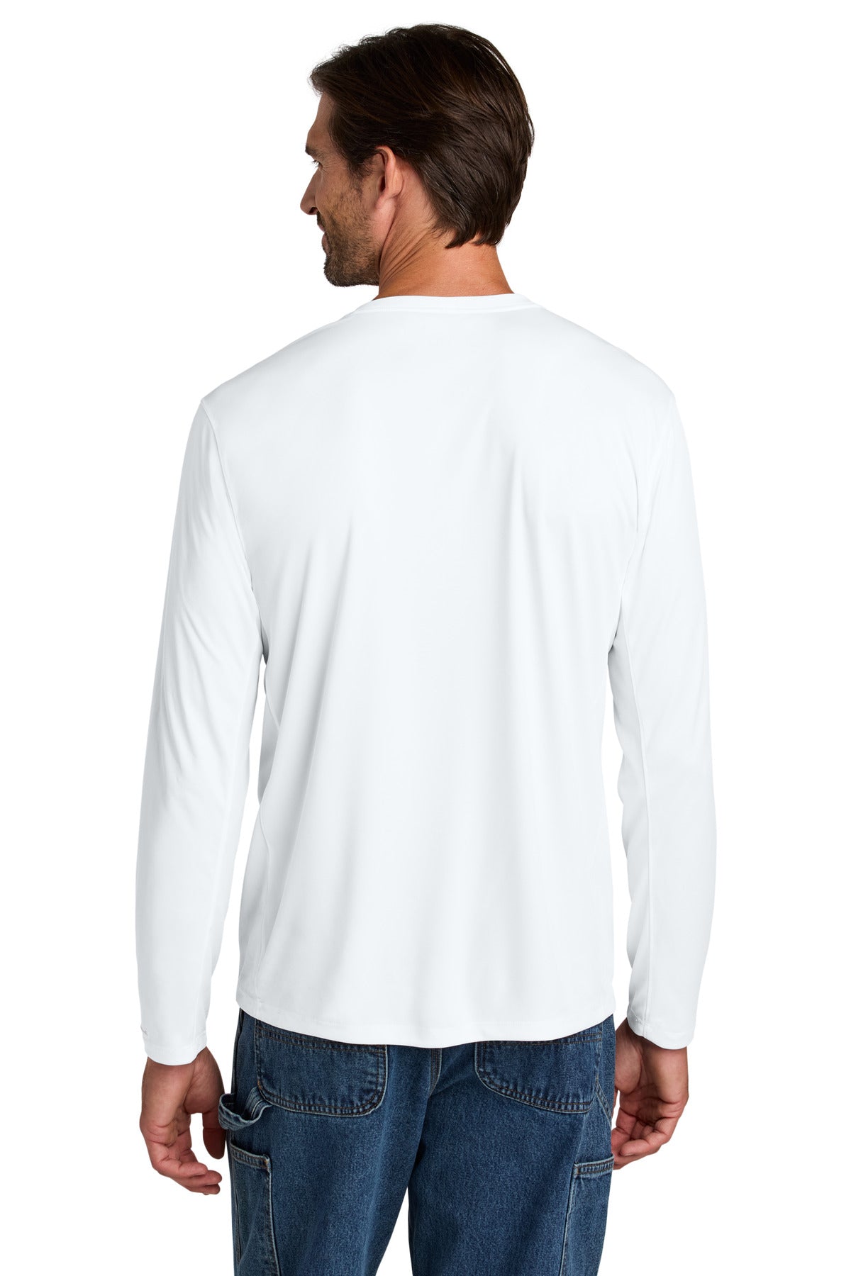 Custom Embroidered Carhartt Force Sun Defender Long Sleeve T-Shirt CT106972,White