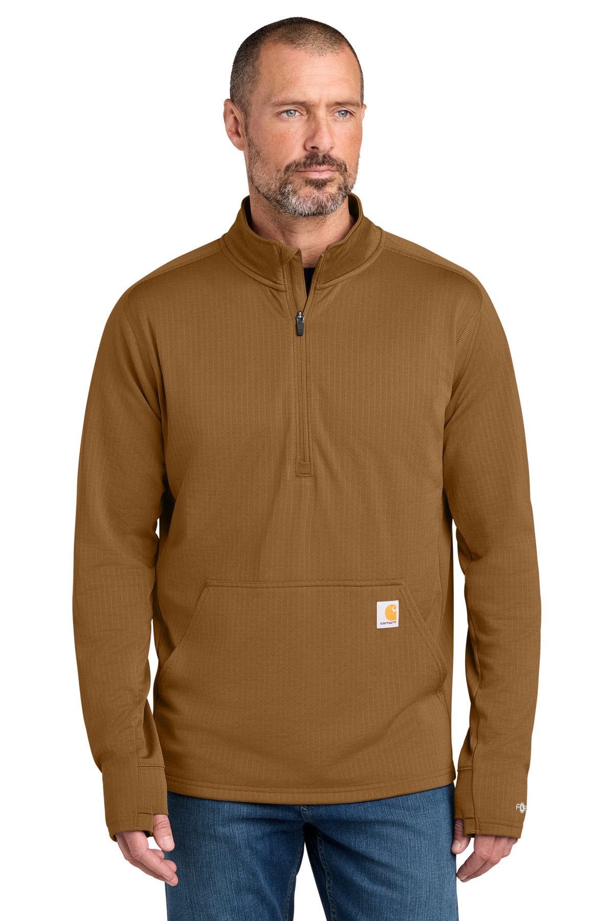 Carhartt Force   1/2-Zip Grid Fleece CT107814