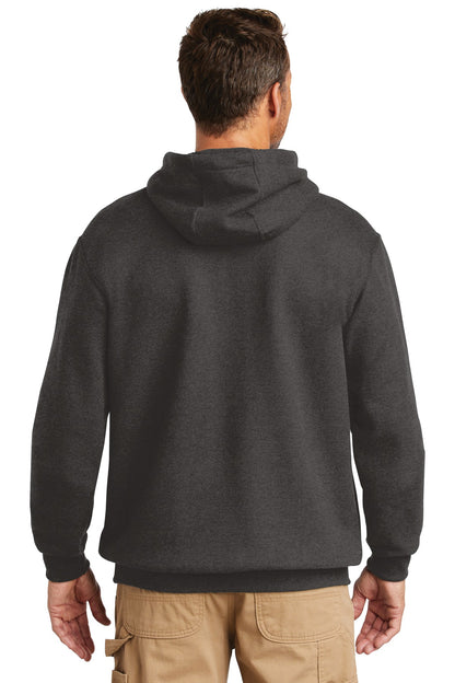 Custom Embroidered Carhartt  Midweight Hooded Sweatshirt. CTK121,Carbon Heather