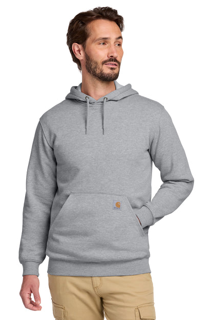 Custom Embroidered Carhartt Sweatshirts/Fleece in Heather Grey