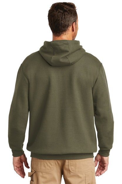 Custom Embroidered Carhartt  Midweight Hooded Sweatshirt. CTK121,Moss
