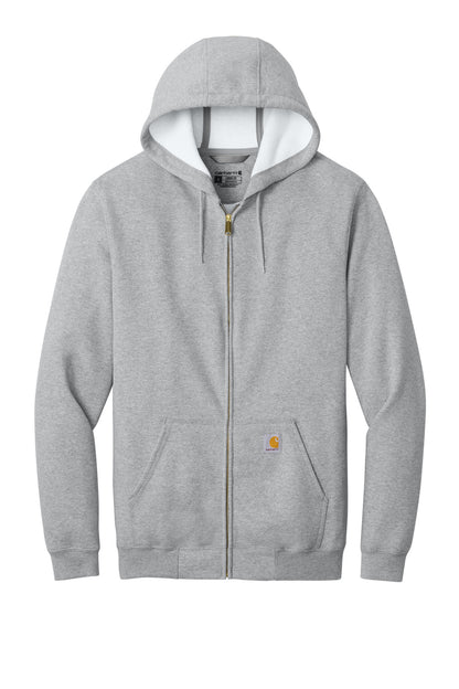Custom Embroidered Carhartt Sweatshirts/Fleece in Heather Grey