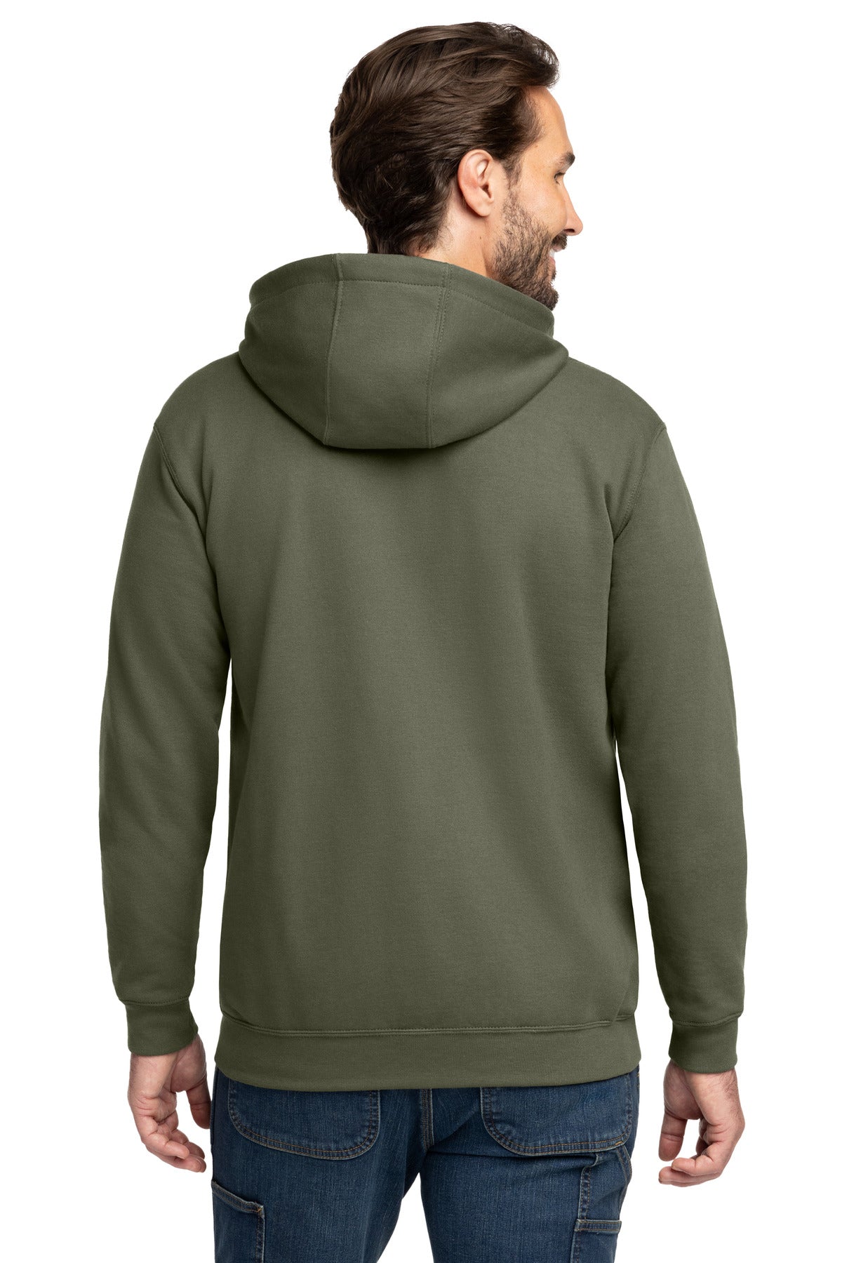Custom Embroidered Carhartt Sweatshirts/Fleece in Moss