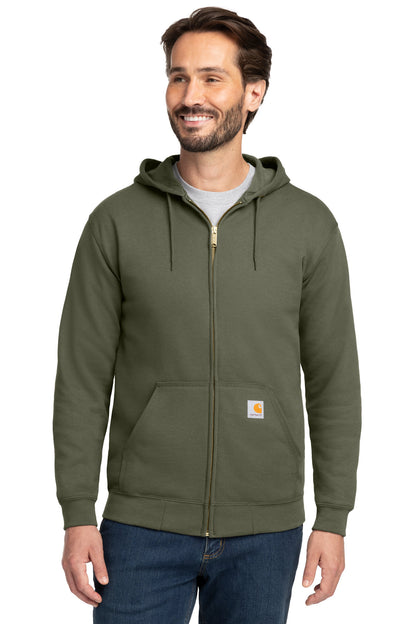 Custom Embroidered Carhartt Sweatshirts/Fleece in Moss