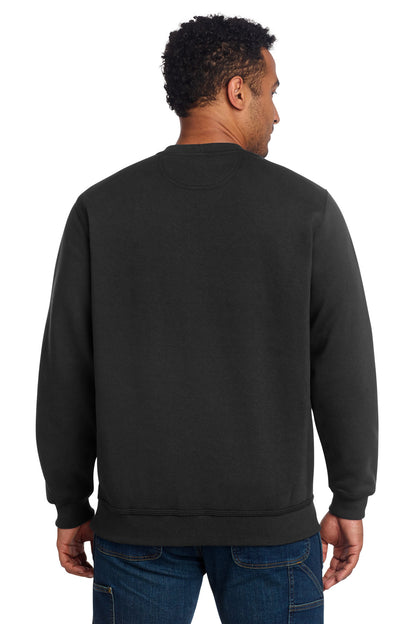 Custom Embroidered Carhartt Sweatshirts/Fleece in Black