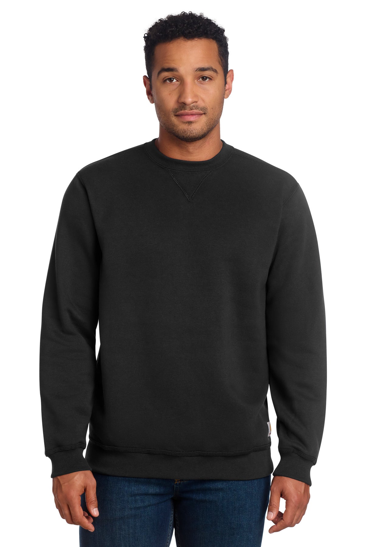 Custom Embroidered Carhartt Sweatshirts/Fleece in Black