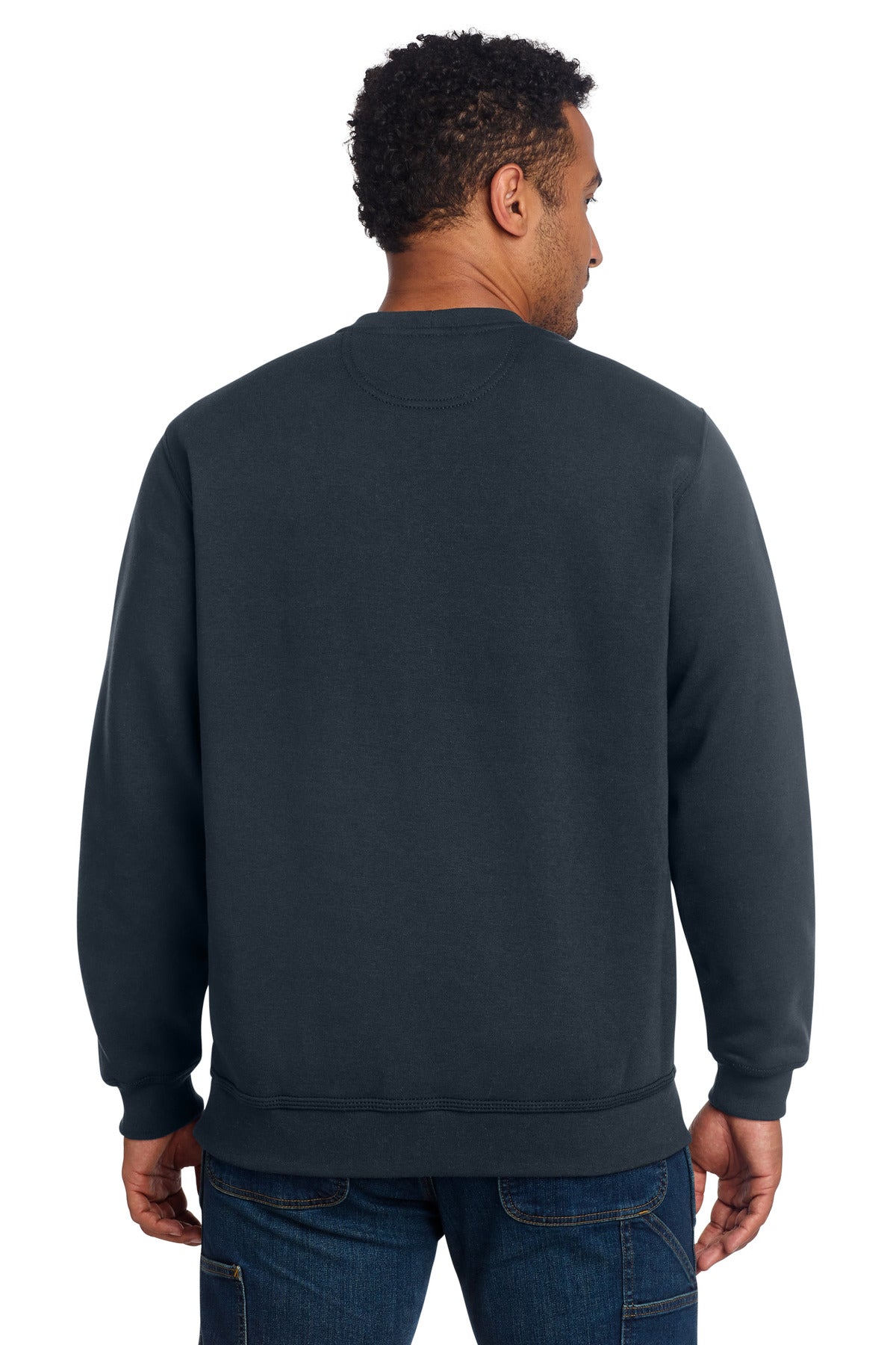 Custom Embroidered Carhartt Sweatshirts/Fleece in New Navy