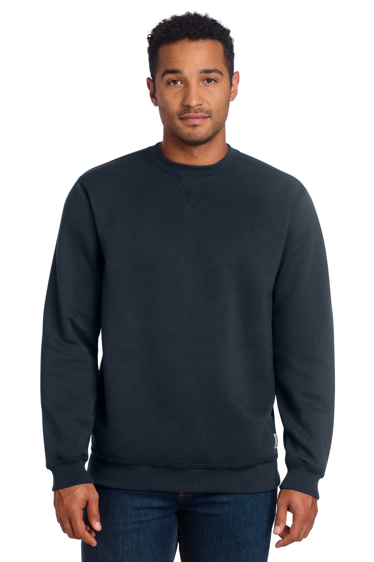 Custom Embroidered Carhartt Sweatshirts/Fleece in New Navy
