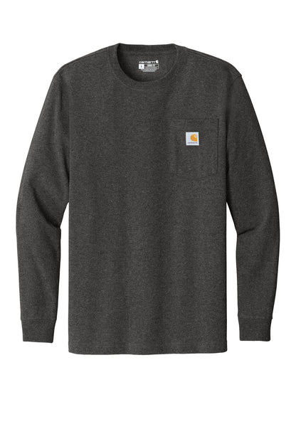 Custom Embroidered Carhartt T-Shirts  in Carbon Heather