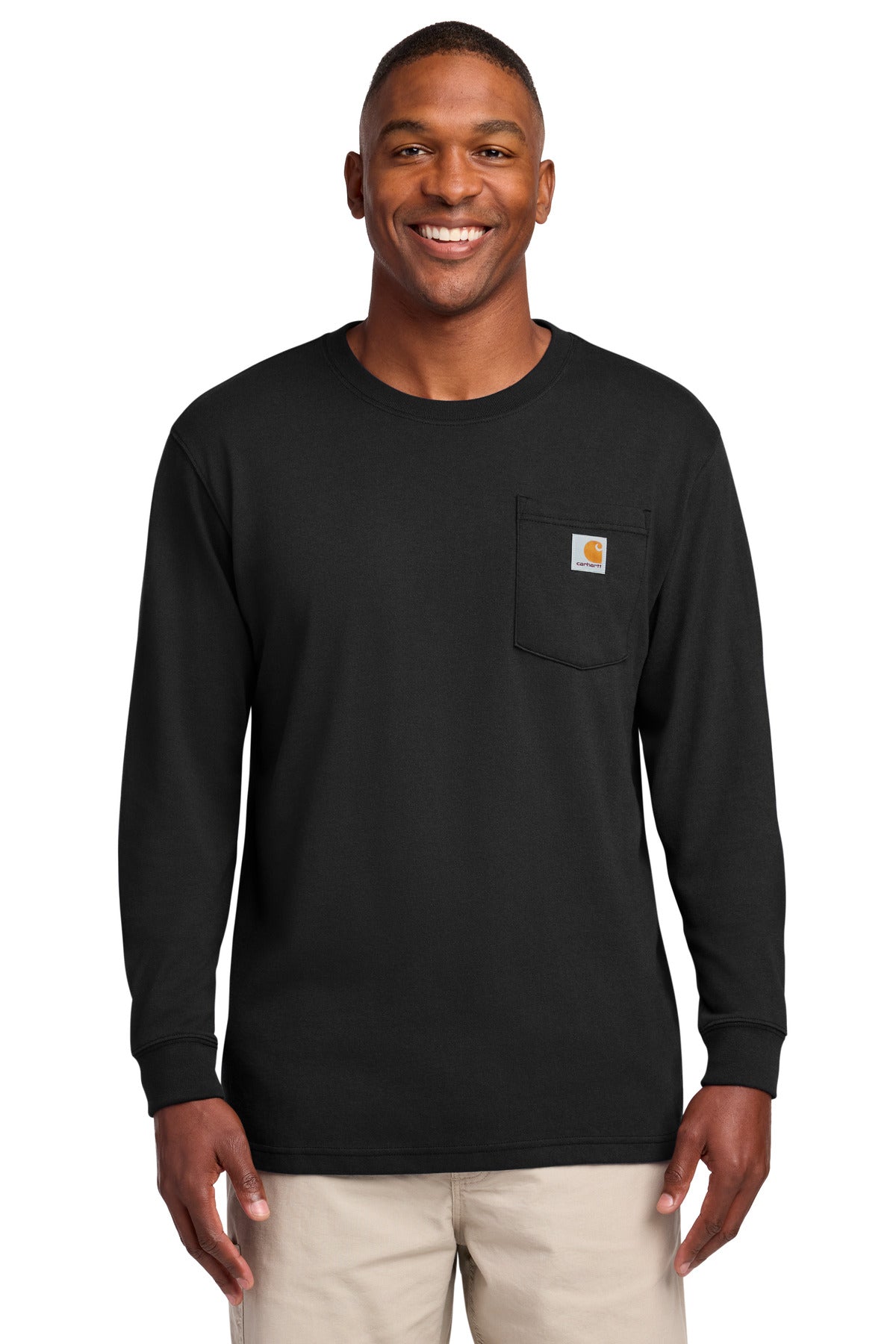 Custom Embroidered Carhartt T-Shirts  in Black