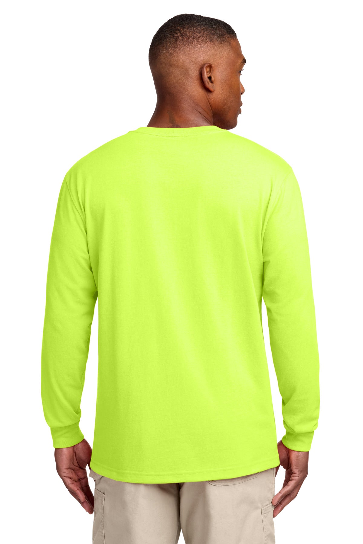 Custom Embroidered Carhartt T-Shirts  in Brite Lime
