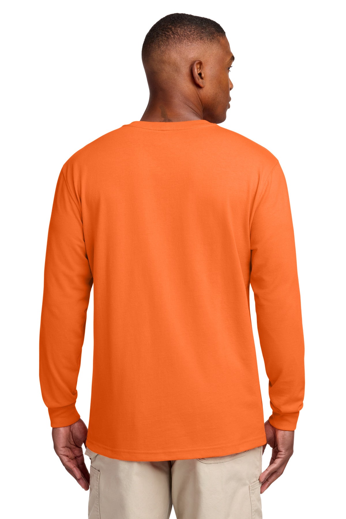 Custom Embroidered Carhartt T-Shirts  in Brite Orange