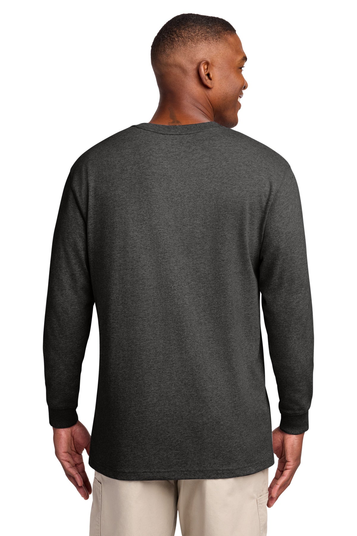 Custom Embroidered Carhartt T-Shirts  in Carbon Heather