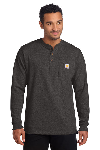 Custom Embroidered Carhartt T-Shirts  in Carbon Heather