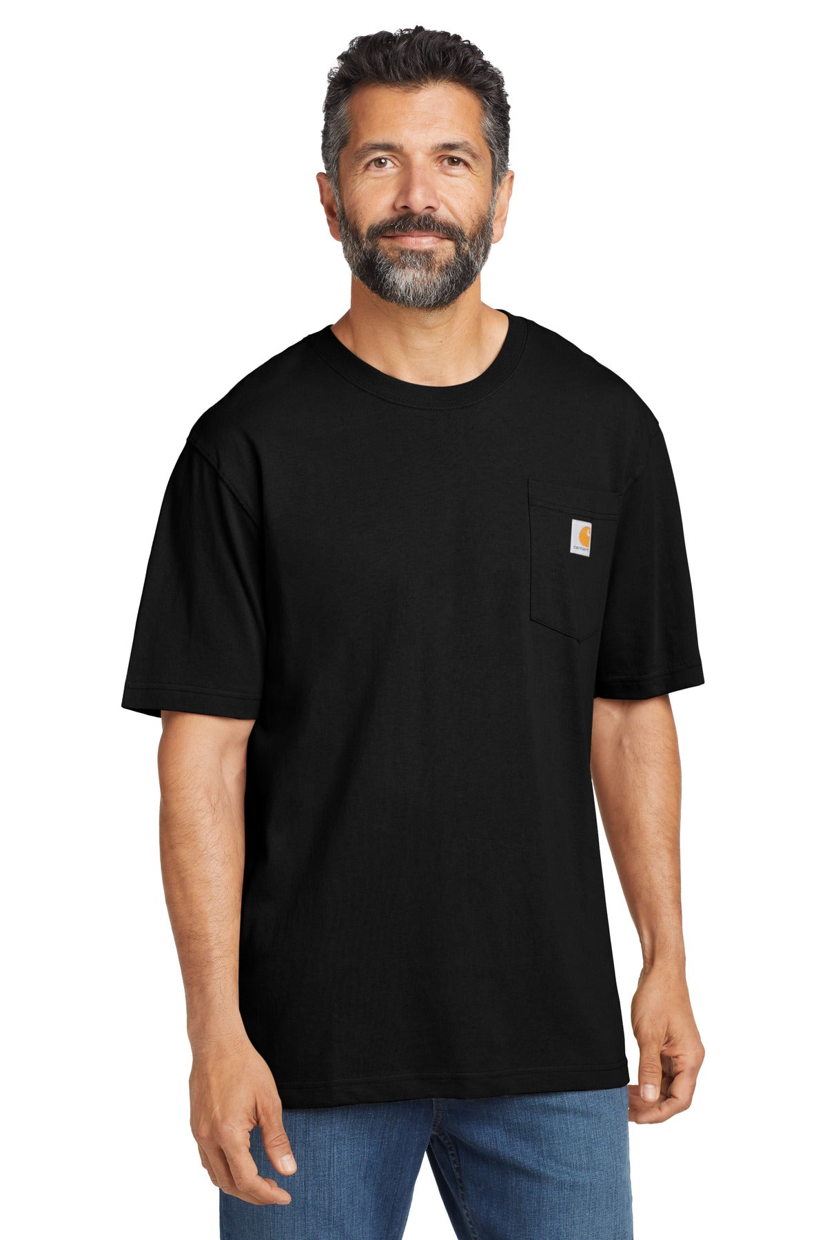 Custom Embroidered Carhartt T-Shirts  in Black