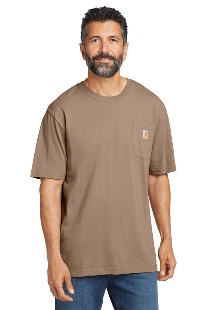 Custom Embroidered Carhartt T-Shirts  in Desert