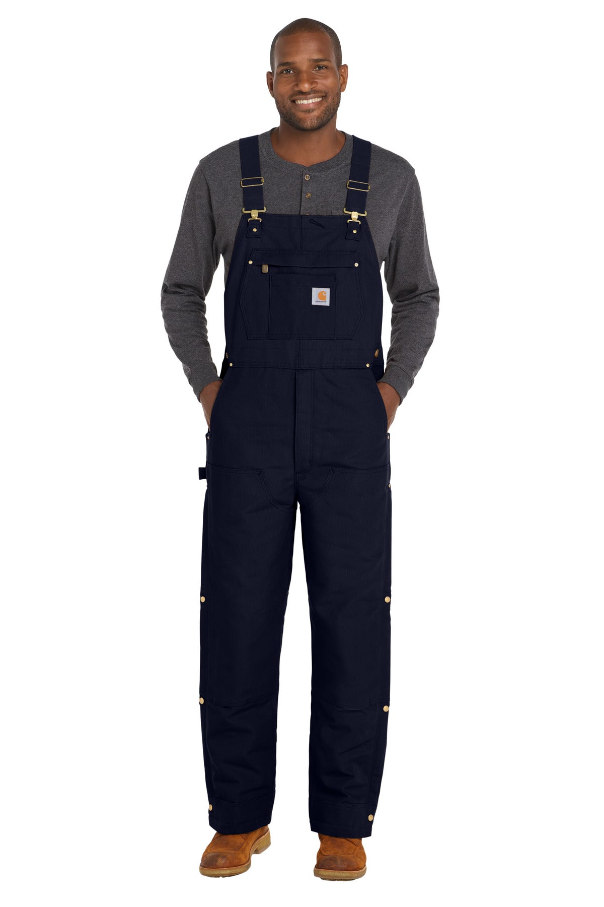 Carhartt   Tall Firm Duck Insulated Bib Overalls CTT106672