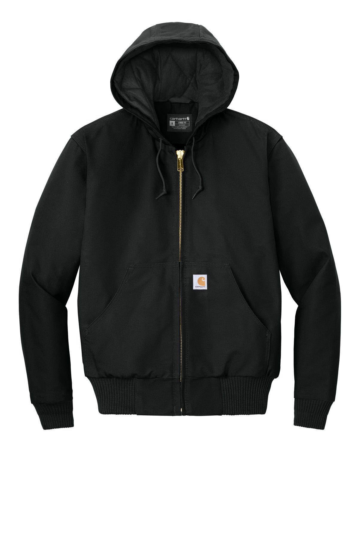 Carhartt  Tall Quilted-Flannel-Lined Duck Active Jac. CTT106677