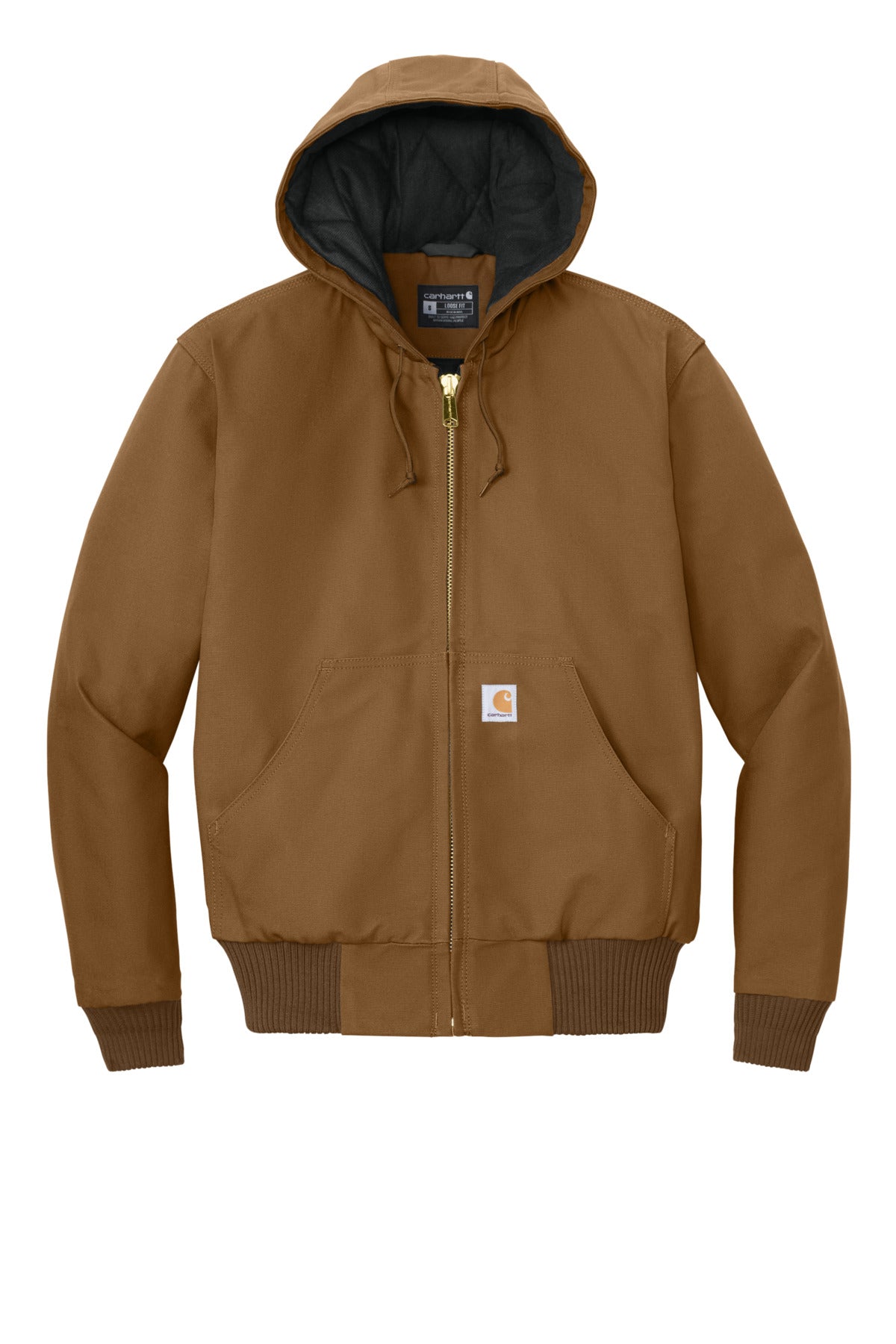 Carhartt  Tall Quilted-Flannel-Lined Duck Active Jac. CTT106677